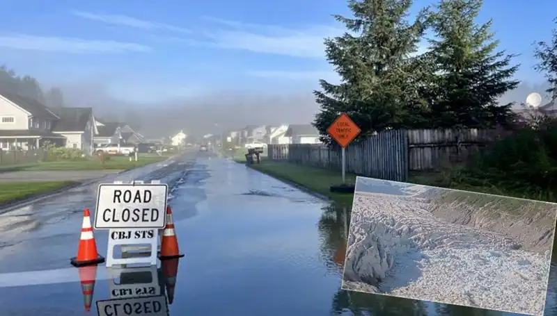 Alaska'da Buzul Barajı Taştı: Tahliye Uyarıları Yayınlandı