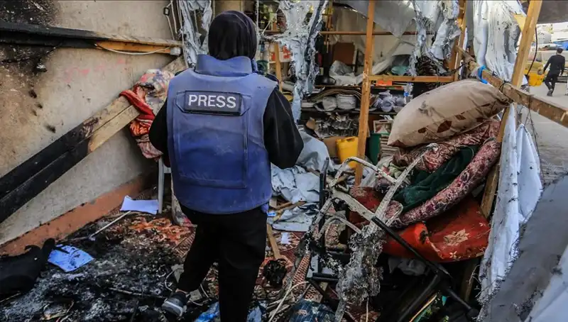 İsrail, Gazetecilerin Çadırını Hedef Aldığını Resmen Onayladı