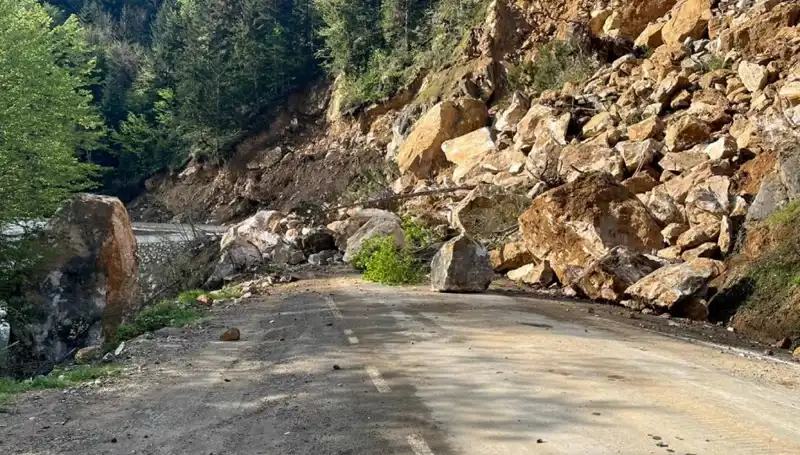 Giresun'da Heyelan: Ulaşım Kapatıldı, Mahsur Kalanlar Var mı?