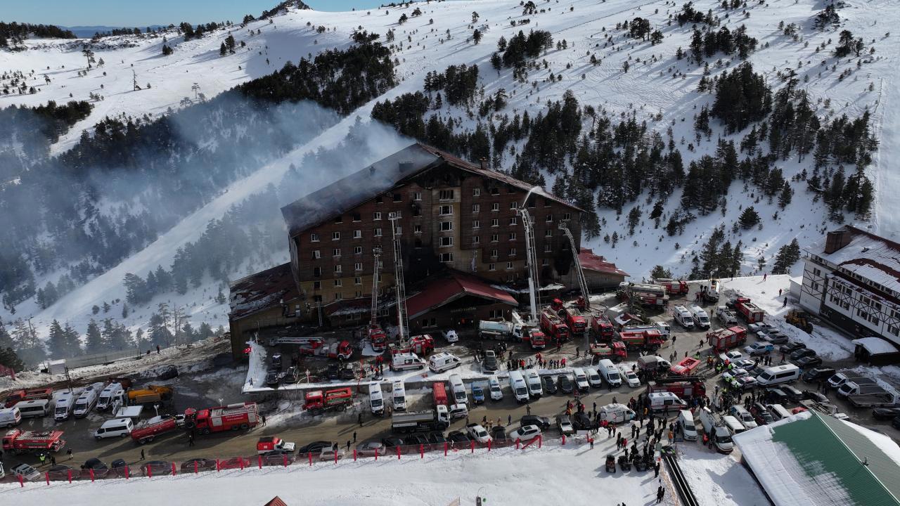 Kartalkaya'daki Otel Yangınına 6 Zanlı Tutuklandı