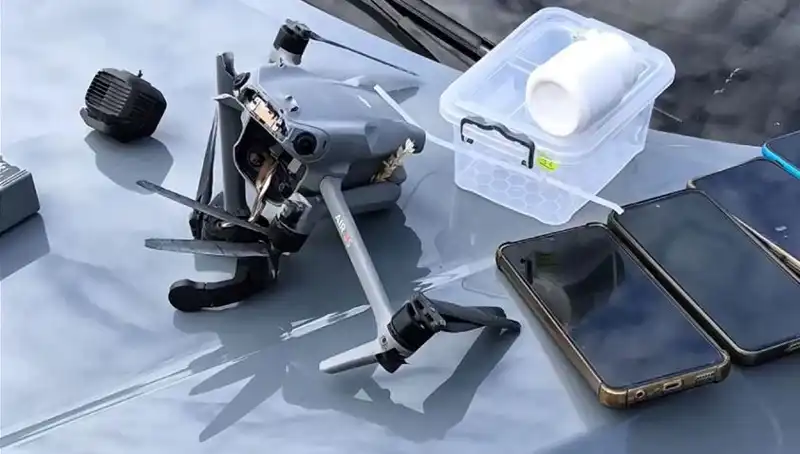 Uyuşturucu Sevkiyatı İçin Kullanılan Drone Düzenli Olarak Havalandı, Yakalandı!