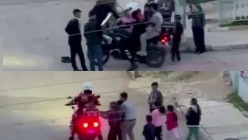 Çocukların Neşesi Motor Turu ile Katlandı: Polis Memuru İle Eğlenceli Anlar