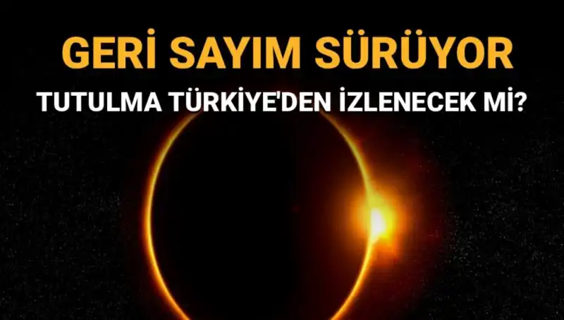 Eylül Ayında Türkiye'den İzlenecek Güneş Tutulmasına Duyulan Heyecan Tavan Yaptı!