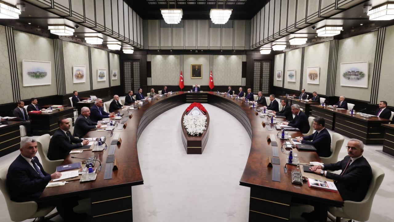 Cumhurbaşkanı Erdoğan başkanlığında Yılın İlk Kabinesi Toplandı