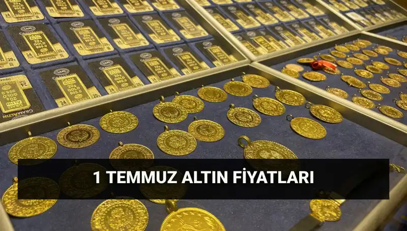 Bugün Altın Fiyatları Ne Kadar? 1 Temmuz 2023 Canlı Güncelleme